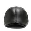 Men's Korean Style Winter Duckbill Hat: Outdoor Imitation Leather, Cotton, Warm, Ear Protection