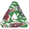 Palace Футболка Tri-Ferg с камуфляжным принтом Jungle, темно-синие топы унисекс, синяя P24TS120
