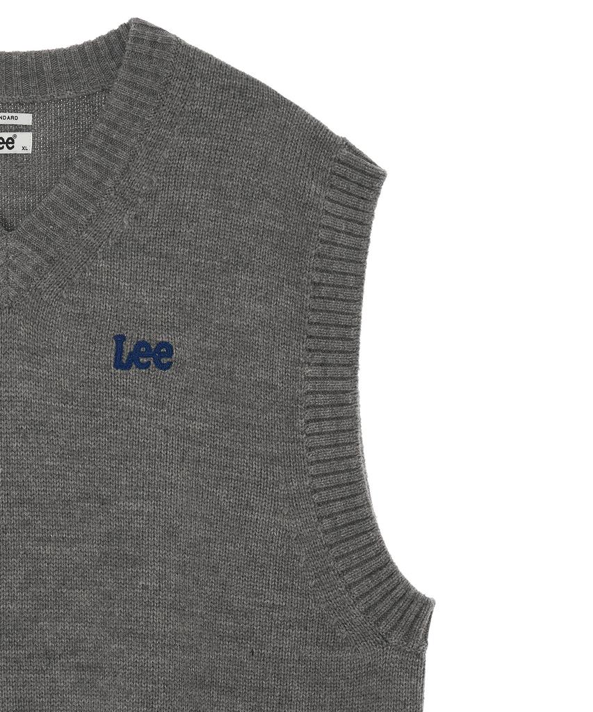 LEE Вязаный жилет Серый
