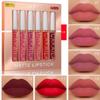 Lipstick Set Lip Gloss Set Long Lasting Nonstick Cup Liquid Lipstick Velvet Matte 6 Pack, CZ3015-02