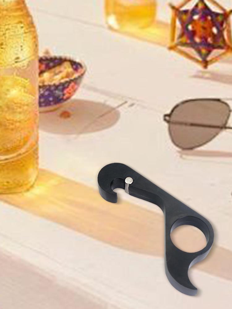 One-handed Bottle Opener Magnetic Bottle Opener Portable Beer Opener for Kitchen Bar or Restaurant Gift for Men