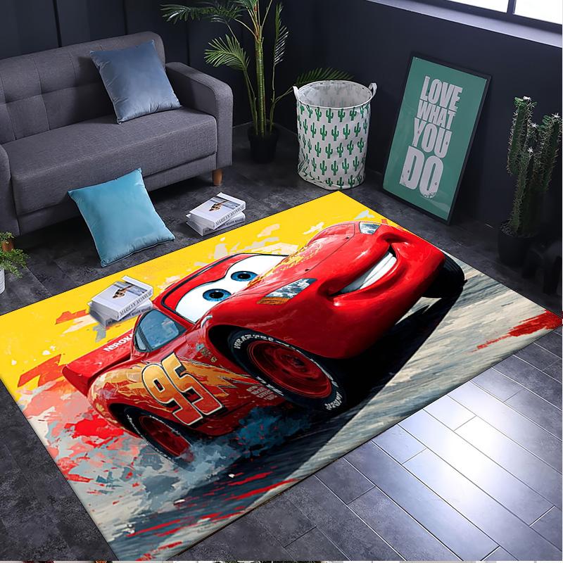 Racing car Rug Area rug for Livingroom, Bedroom, Palyroom, Chair Rug, Office Rug, Floor mat, Large Size Fan Christmas Birthday gift