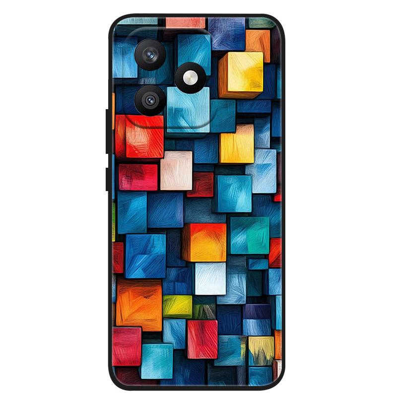 For Honor X8D Case Fashion Animal Painted Silicone Phone Back Cover For Honor X8d 4G 2026 Cases Soft TPU Shockproof Bumper Funda