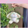 Adorable Cartoon Plush Rabbit Keychain Charming Backpack Pendant For Accessories Creative