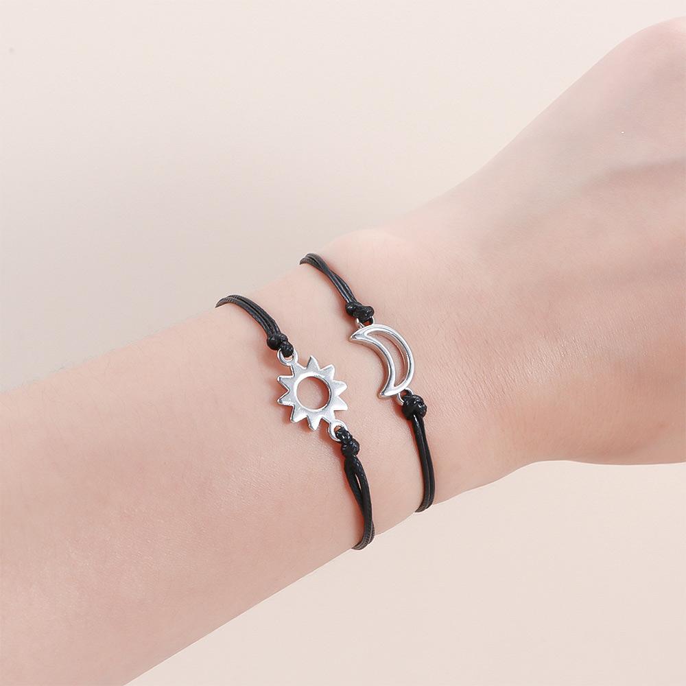 Gifts Pendants Braided Hand Ropes Hand-woven Bracelets Fashion Jewelry Couple Bracelets