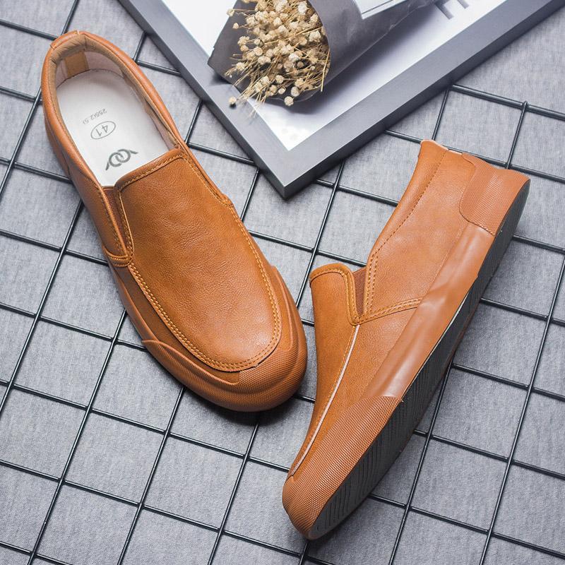 Fashion Soft Slip On Man Casual Loafers Shoe High Quality Fashion Social Classic Original Legitimate Pu Elegant Leather Shoes for Men
