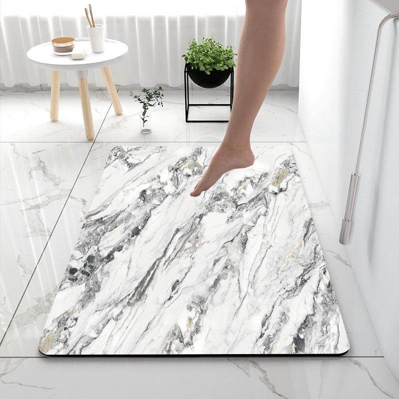 Dirt-Resistant Non-Slip Diatom Mud Bathroom Floor Mat