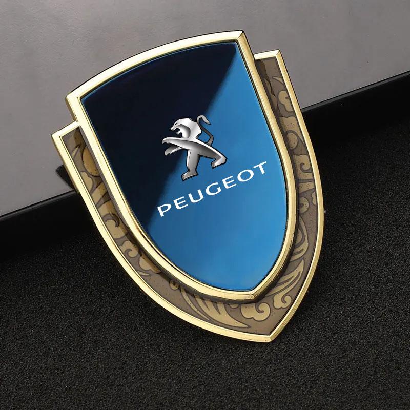 For Peugeot GT GTline 3008 308 T9 208 508 2008 Rifter 5008 207 206 408 108 4008 Metal Car Sticker Side Logo Window Body Car Logo