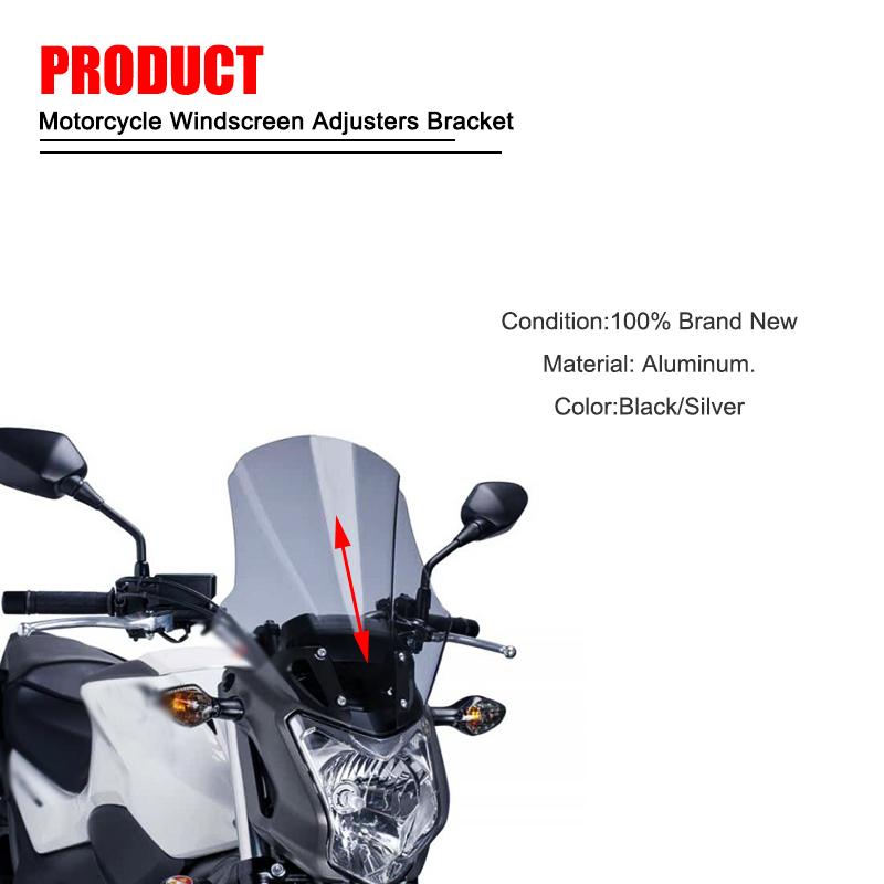 Регуляторы ветрового стекла мотоцикла, регулируемый поток воздуха, ветровое стекло для HONDA NC700S NC700 S NC 700S NC 700 S 2012-2018 2016