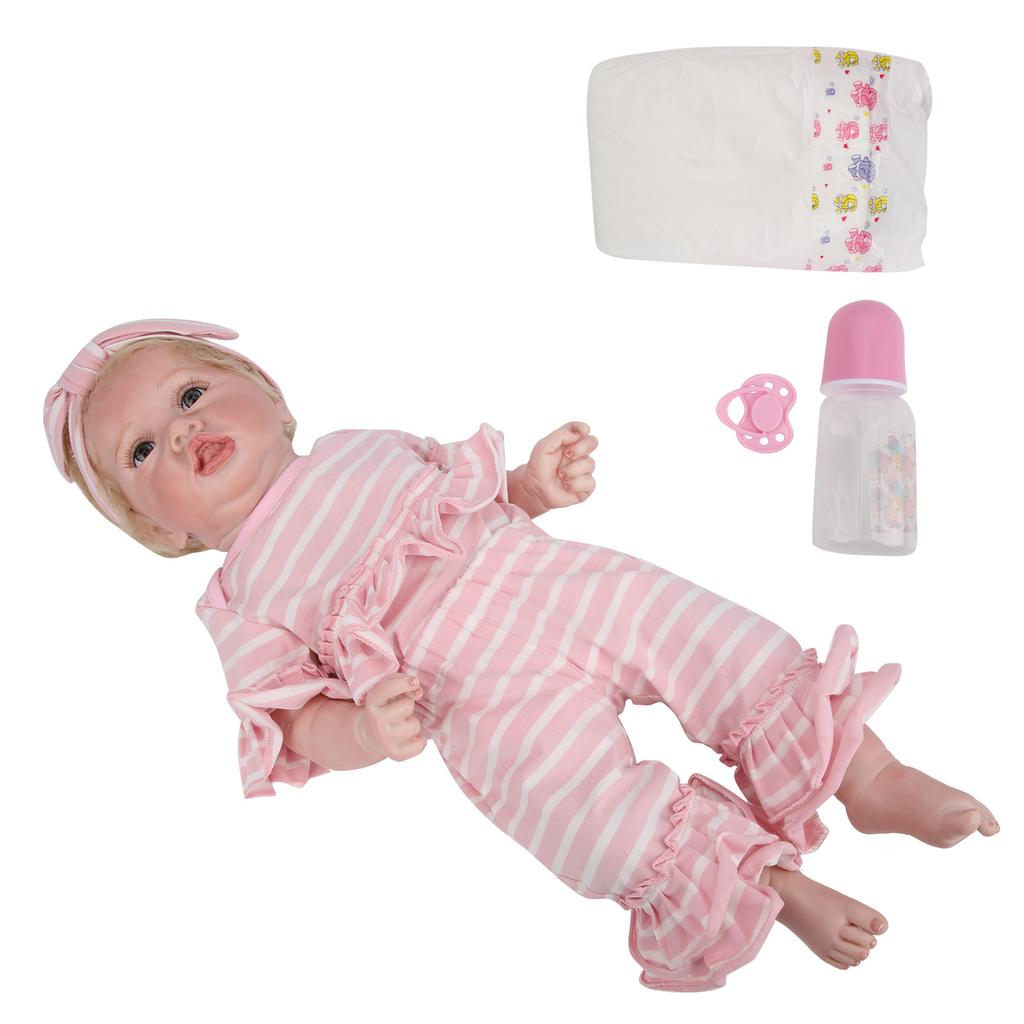 55 см набор кукол Reborn реалистичные куклы Rebirth Baby Girl младенец игрушка подарок с соской