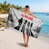 Large Beach TowelGorillaz Soft Absorbent Towel Beach Bath Home Use