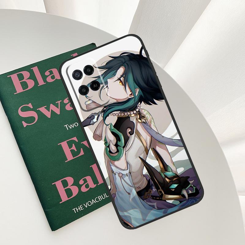 Genshin Impact Xiao For OPPO A40 A60 A80 A5 A6 Pro A15 A17 A57 A16 A76 A96 A18 A38 A58 A78 A98 A54 A74 A94 Case