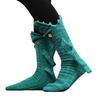 Funny Animal Shape Knit Socks, Cute 3D Crocodile Shark Chameleon Carp Platypus Socks, Warm Christmas Novelty Socks