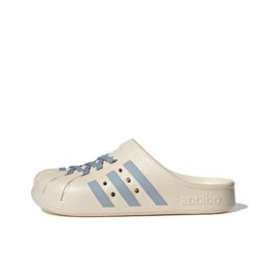 Шлепанцы Adilette Clogs JH9850 Унисекс Белый Синий