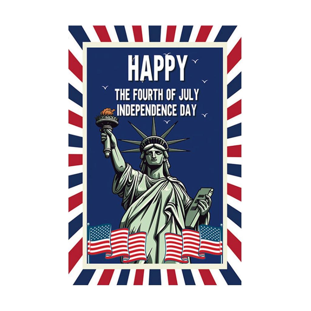 День независимости Садовый флаг Флаг Американский праздник Вечеринка Украшение Реквизит Садовый флаг.