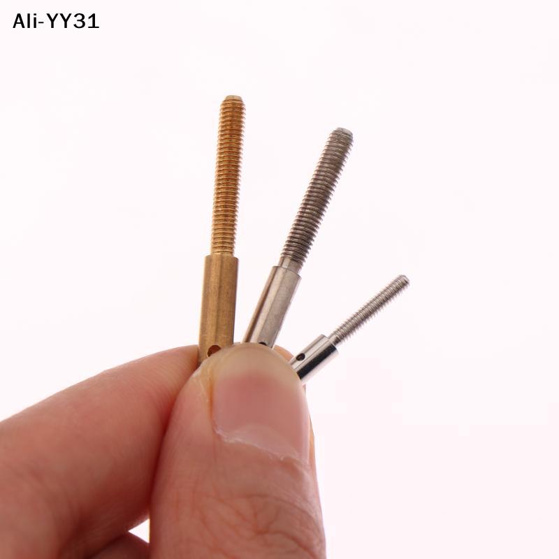 2026 5Pcs/Set Fixed-wing Aircraft Accessories M2 / M3 Metal Connecting Rod / Push Rob Connecion Parts Fixed-wing Aircraft Tool
