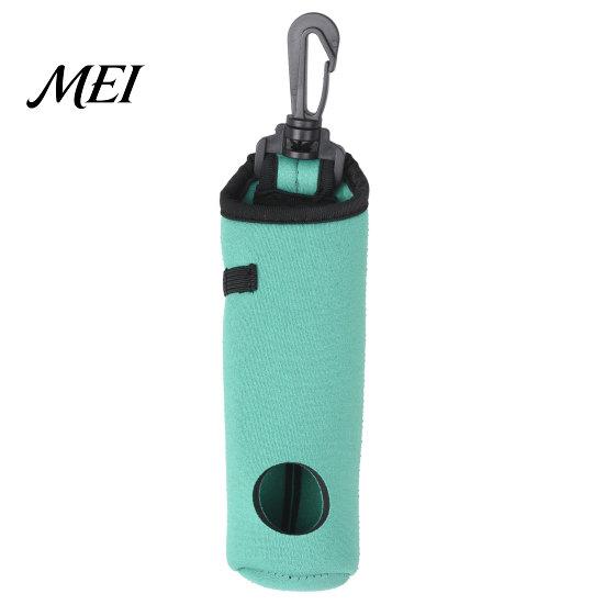 Golf Ball Tee Organizer Carry Bag with Clip, Hold 3 Balls & Tees, Portable Container Carrier Pouch for Bag, Holder, Accessories