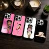 Чехол для телефона G-Girl G-Betty-es B-BoOpS для iPhone 17,16,15,14,13,12,11 Plus,Pro Max,XS,Цветной серебристый чехол для телефона