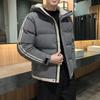 Мужское пальто на хлопковой подкладке осень и зима новое мужское пальто на хлопковой подкладке модная короткая куртка на хлопковой подкладке утолщенный пуховик мужское пальто на хлопковой подкладке