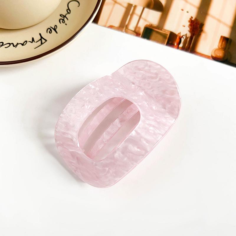 Заколки для густых волос Плоские зажимы-когти Прочный захват Гибкие зубцы Удобный изогнутый дизайн Для всех текстур волос