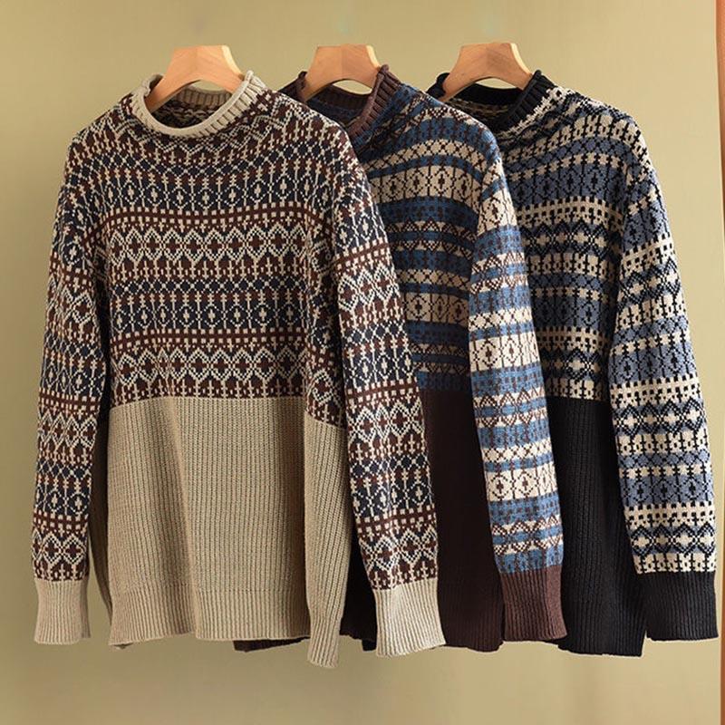 Свитер для женщин, утолщенный пуловер, теплый вязаный свитер с полуворотом, джемпер с длинным рукавом, свитер оверсайз, топы