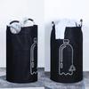Large Capacity Empty Bottle Storage Basket 82L Laundry Bin  Wastewater Collection