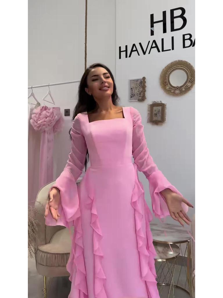 Весеннее ретро элегантное платье с длинным рукавом и приталенным силуэтом для женщин 2025