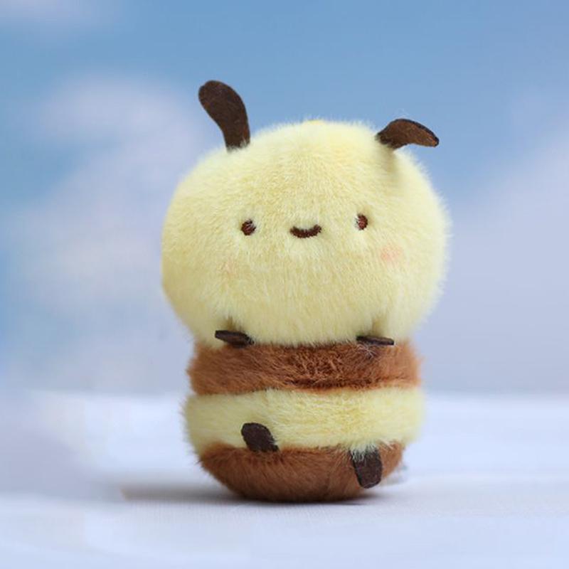 Кукла-пчела Подвеска Брелок Стильный Рюкзак Кошелек Кукла Подвеска Плюшевый Подарок для Девочки Подвеска Салон Автомобиля Милый Насекомое Брелок