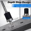 Fast Detachable Depth Stop Sharp Masonry Drill Bit Split-Design Drill Bit  Concrete Drilling