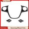 Наклейка на отделку рулевого колеса автомобиля для Ford Focus 3 MK3 Sedan Hatchback Kuga Escape 2012 - 2014