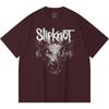 Хлопковая футболка плотностью 230 г/м² 100% Хлопок Heavy Metal Футболка с принтом рок-группы Популярная музыка Унисекс Тяжелая хлопковая футболка