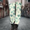 Women's Pants Printed Elastic Soft Cotton Leggings Casual Home Pajamas