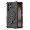 Armor Magnetic Wireless Charging Case for Samsung Galaxy S26 Ultra Plus S25 FE A17 5G A56 A55 A16 Kickstand Phone Cover