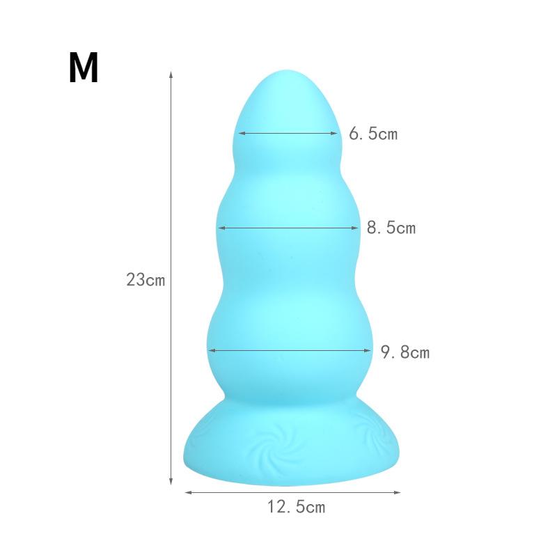 Красочный фаллоимитатор с присоской, секс-игрушки для взрослых, анальная пробка, ремешок на пенис, реалистичный член, женское доминирование, раб, БДСМ, ПВХ