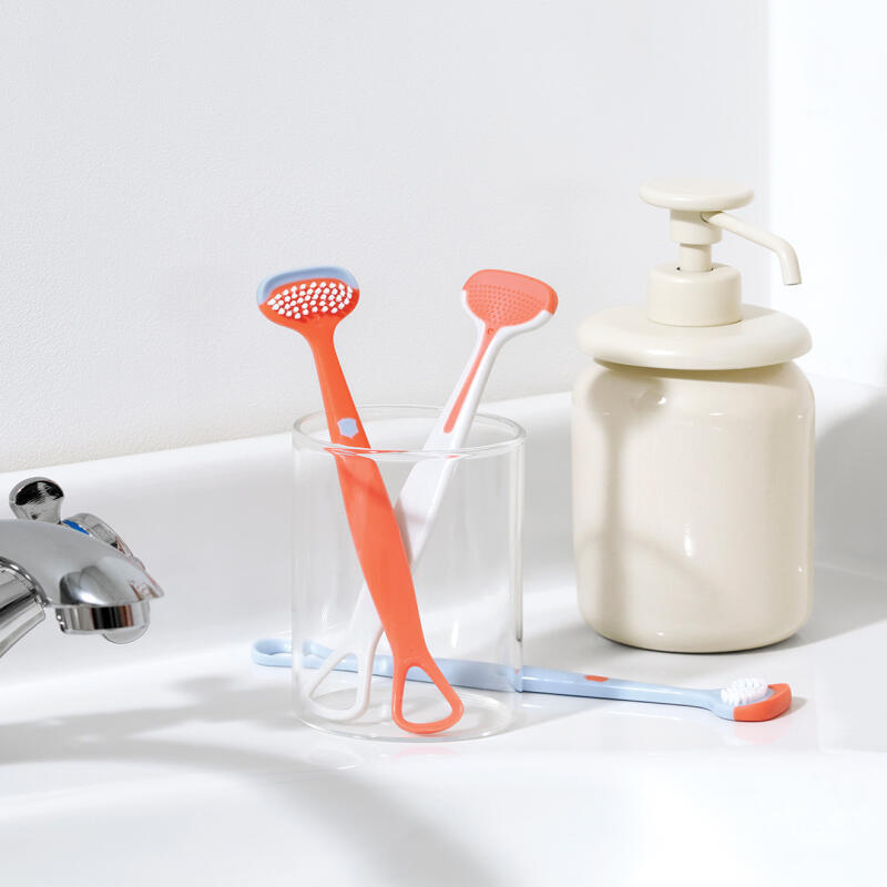 PITTER PATTER 5th Generation Tongue Cleaner for Whitehead Removal