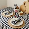4 шт 30 x 45 см 100% хлопок моющаяся ткань ручная работа мягкие салфетки ткань универсальные решетчатые квадратные кухонные полотенца для ужина кухня и вечеринки декор