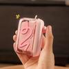 Portable Floss Pick Dispenser Automatic Pop-Up Dental Flosser Case Reusable Refillable Travel Floss Stick Holder Container Box