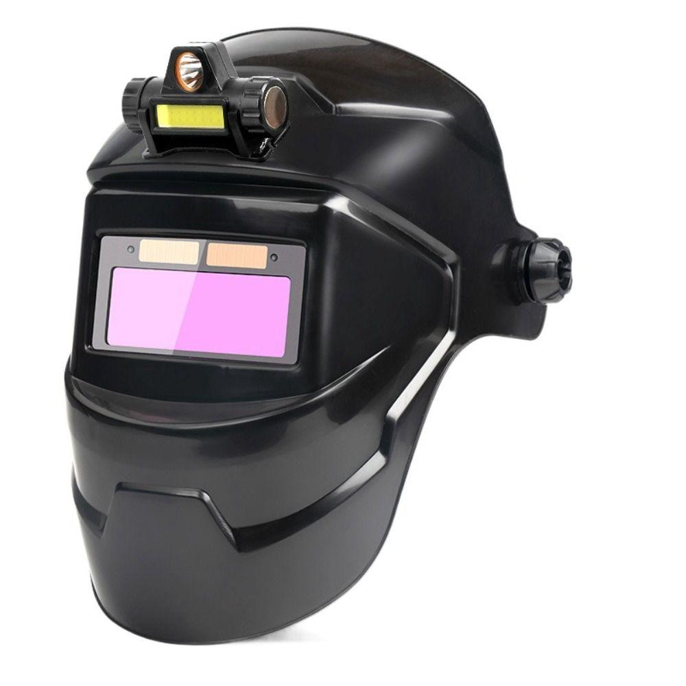 Large View Welding Mask True Color Arc Weld Helmet Fall-proof Solar Welding Helmet  Cut