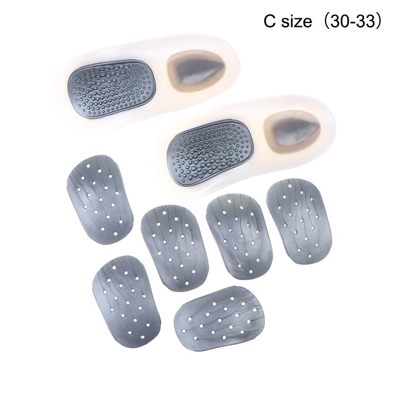 1 пара ортопедических полустелек для обуви, съемный массажер для стоп, стельки для обуви, облегчение боли в своде стопы, уход за стопами, аксессуары для обуви