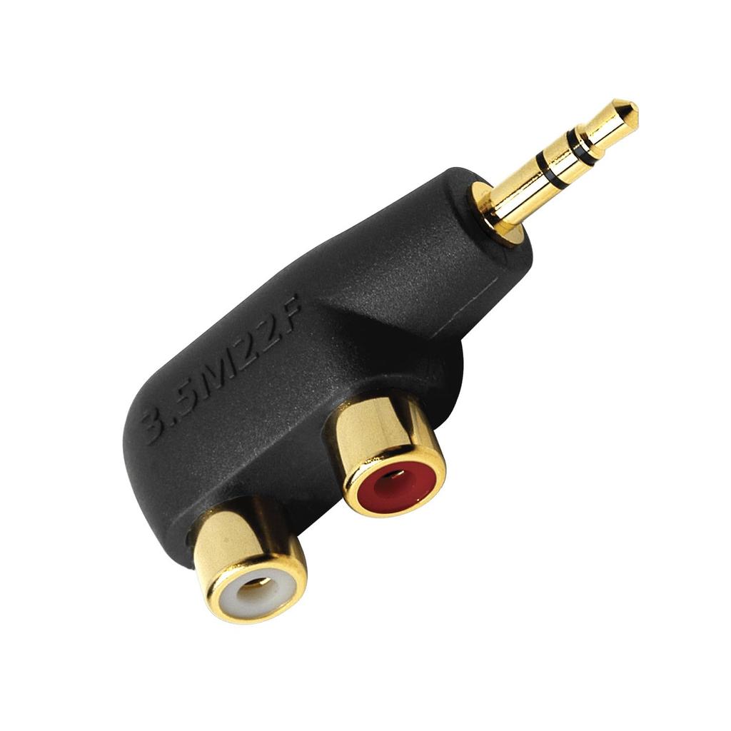 audioquest К адаптеру - 3,5 мм мини-штекер 2 RCA (Жесткий)