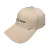 Spring and summer new baseball cap women's fashion versatile embroidered letters trendy brand cap showing face small sun protection visor men