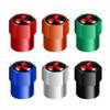 cygntz1 Car Styling 4PCS Metal Wheel Tire Valve Caps Stem Case For Mitsubishi Asx Lancer Outlander Pajero Ralliart