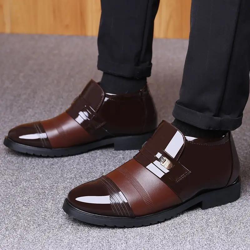 Fashion Slip-On Work Warm Cold Proof Snow Boots for Men Fur Luxury New In Brands Comfortable Sale Fashion Anti Casual Winter Shoes Man