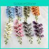 Flower Artificial Butterfly Orchid Wedding Hotel Restaurant Desktop Ornament