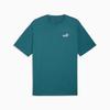 Puma ESS RELAXED SMALL NO. 1 LOGO turquoise men's T-shirt 68915341 r M