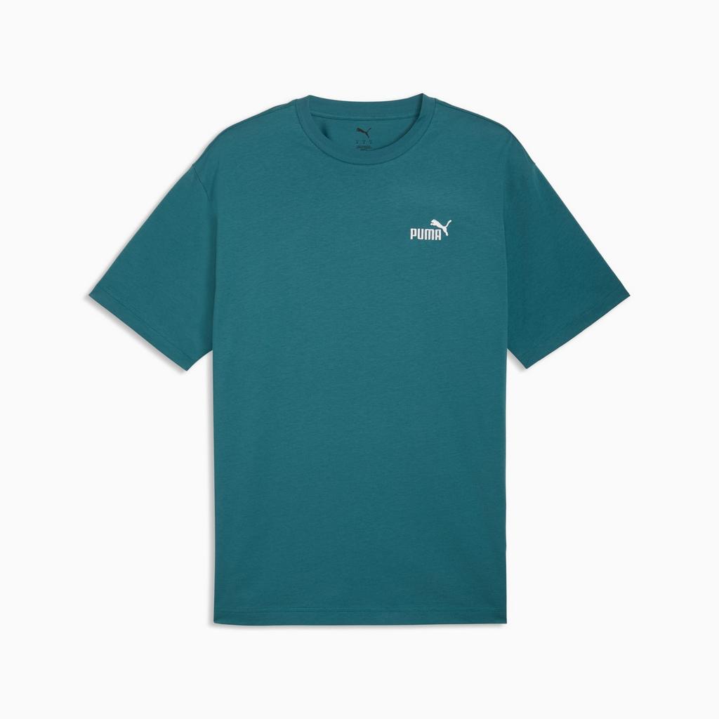 Puma ESS RELAXED SMALL NO. 1 LOGO turquoise men's T-shirt 68915341 r L
