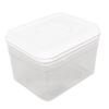 Food Storage Container Leakage Proof Airtight Food Organizer with Push Switch Lid for Grain Rice Flour Sauce 1000ML