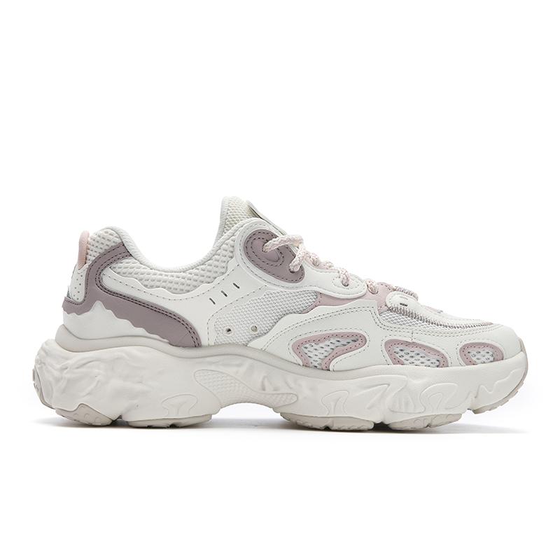 Fila TORNADO Износостойкие, Дышащие, Легкие Низкие Повседневные Кроссовки Женские Бело-Розовые F12W531143FCT