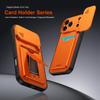 KEYSION Сумка-кошелек Чехол для телефона для iPhone 17 Pro Max Защита камеры со сдвижной крышкой Вертикальная подставка Ударопрочный чехол для iPhone 17