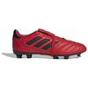 Adidas COPA GLORO Comfortable Firm Ground Slip Resistant Abrasion Resistant Balance Soccer Shoes Black Red IE7538